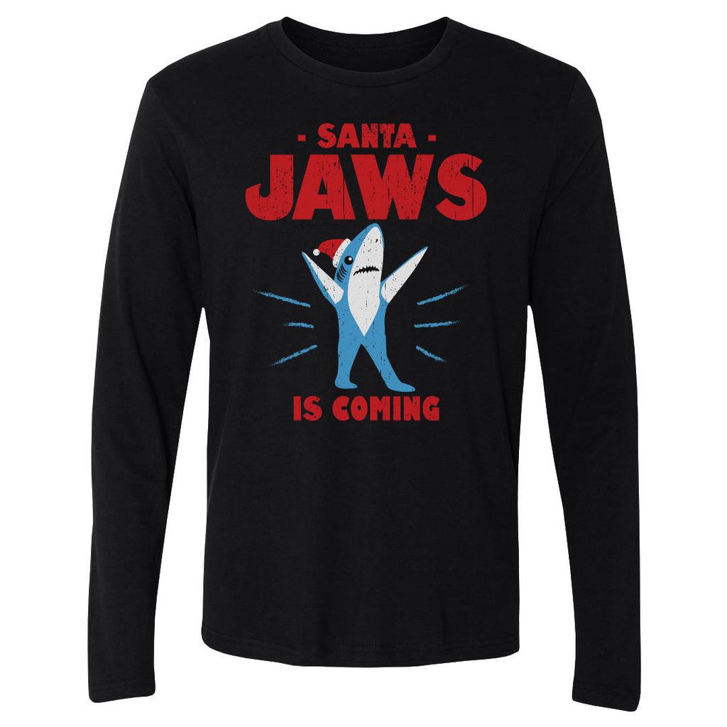 Christmas Santa Jaws WHT