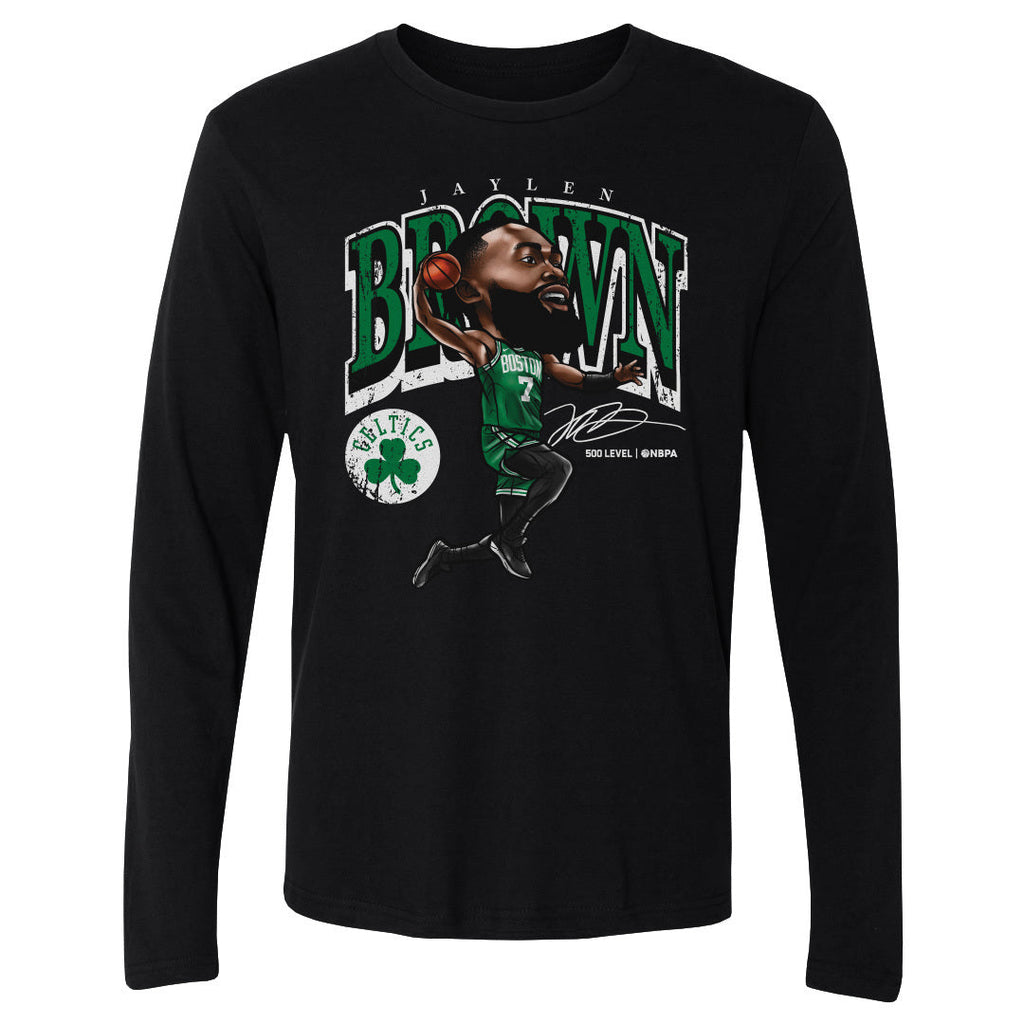 Jaylen Brown Boston Celtics Cartoon WHT