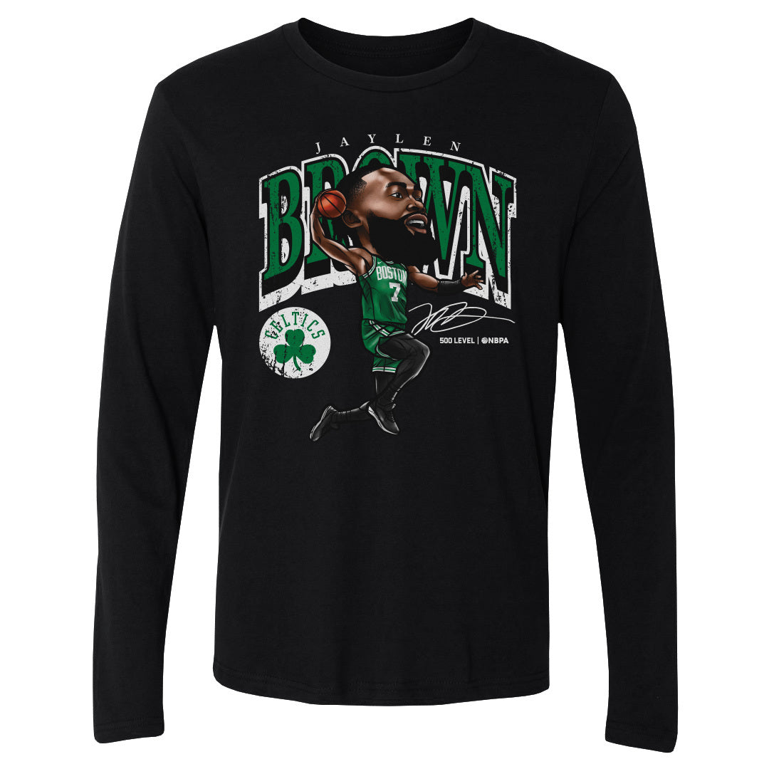 Jaylen Brown Boston Celtics Cartoon WHT