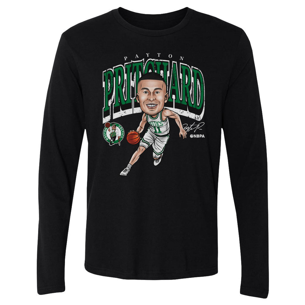 Payton Pritchard Boston Celtics Cartoon WHT