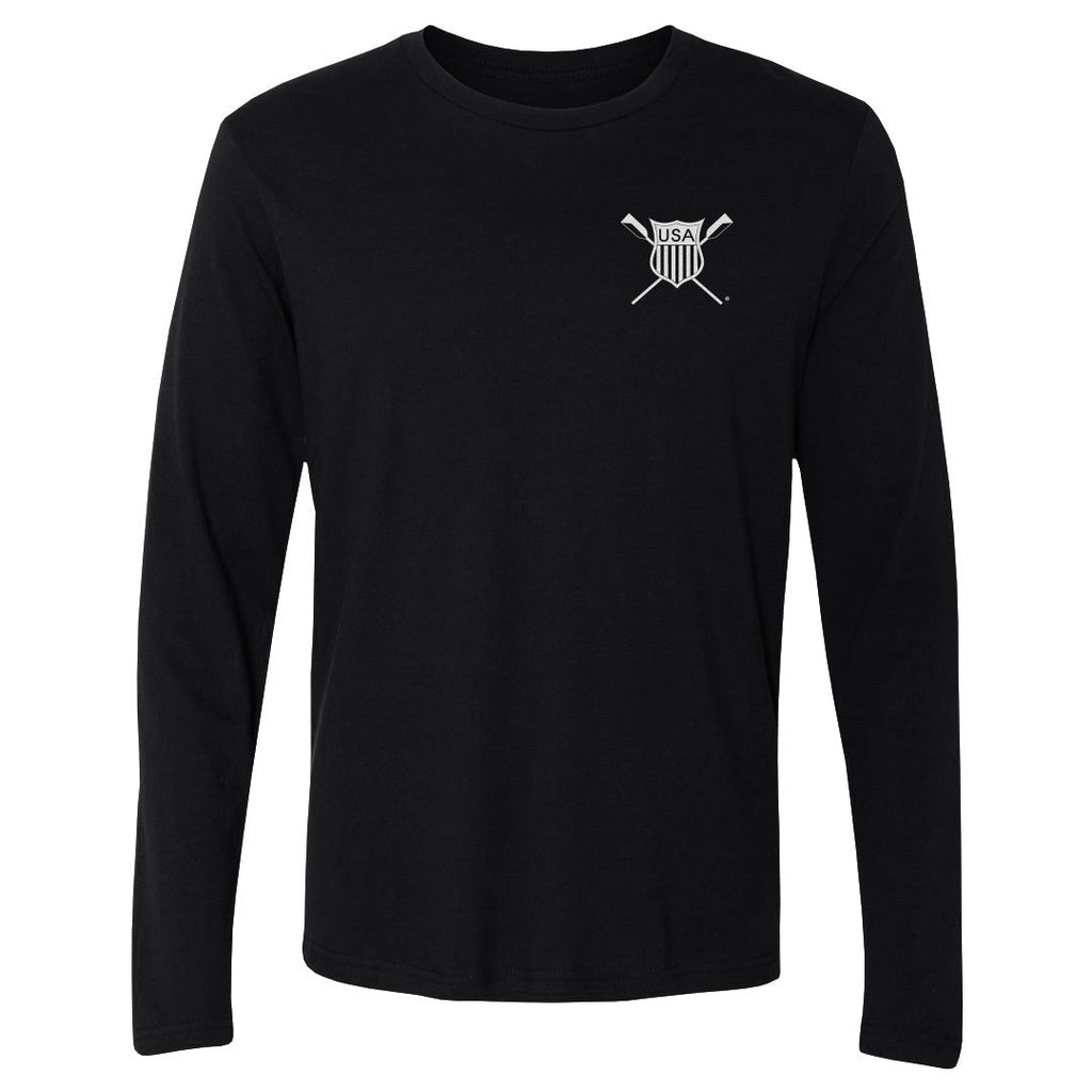 USRowing Emblem Pocket White WHT