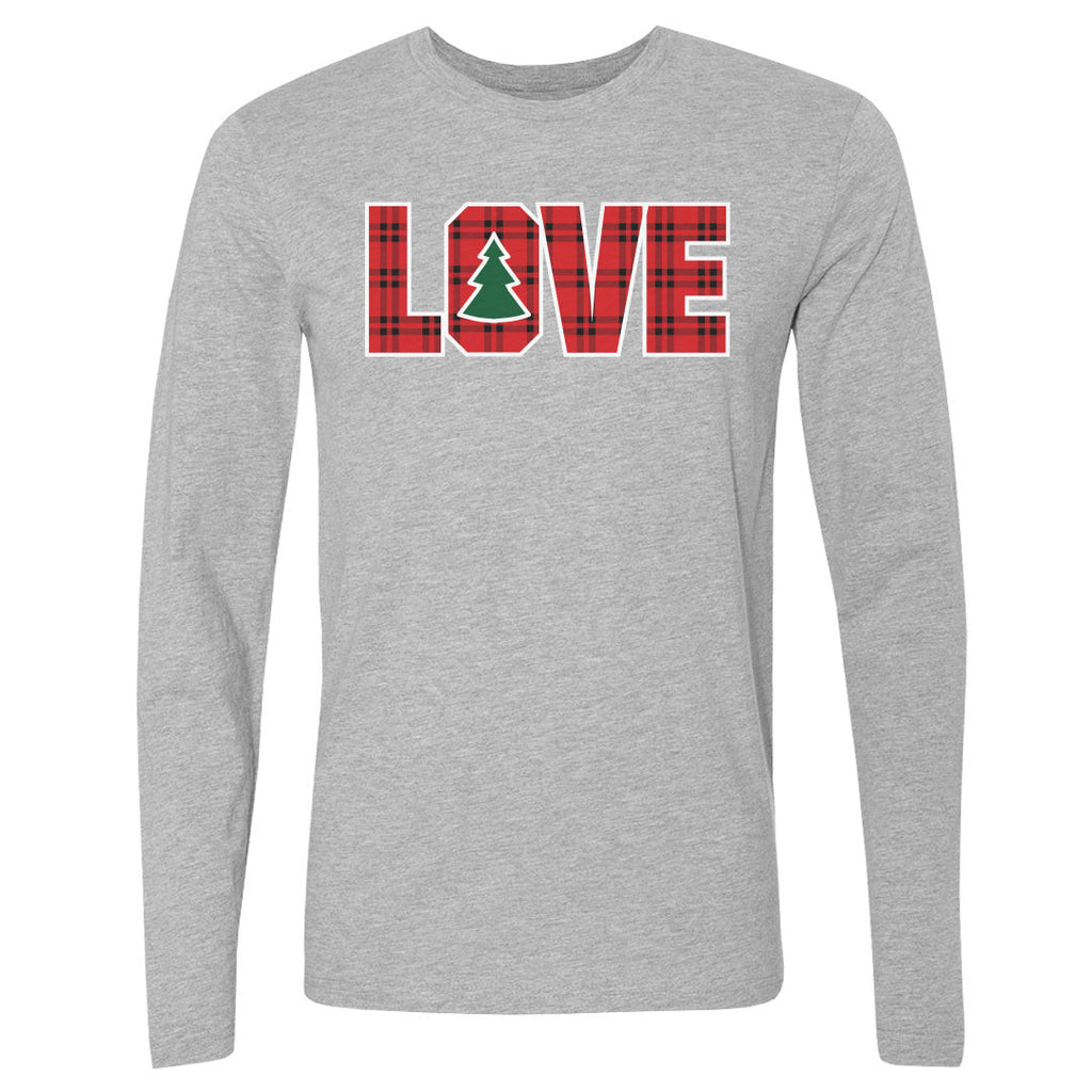 Christmas LOVE Christmas Plaid WHT