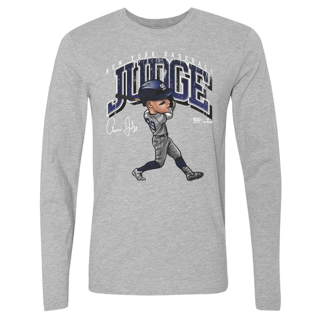 Aaron Judge New York Y Cartoon WHT