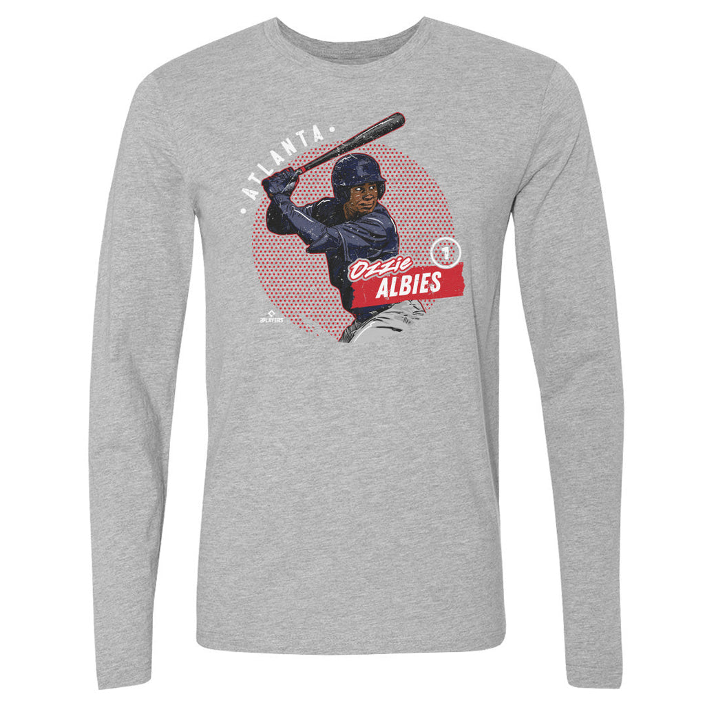 Ozzie Albies Atlanta Dots WHT