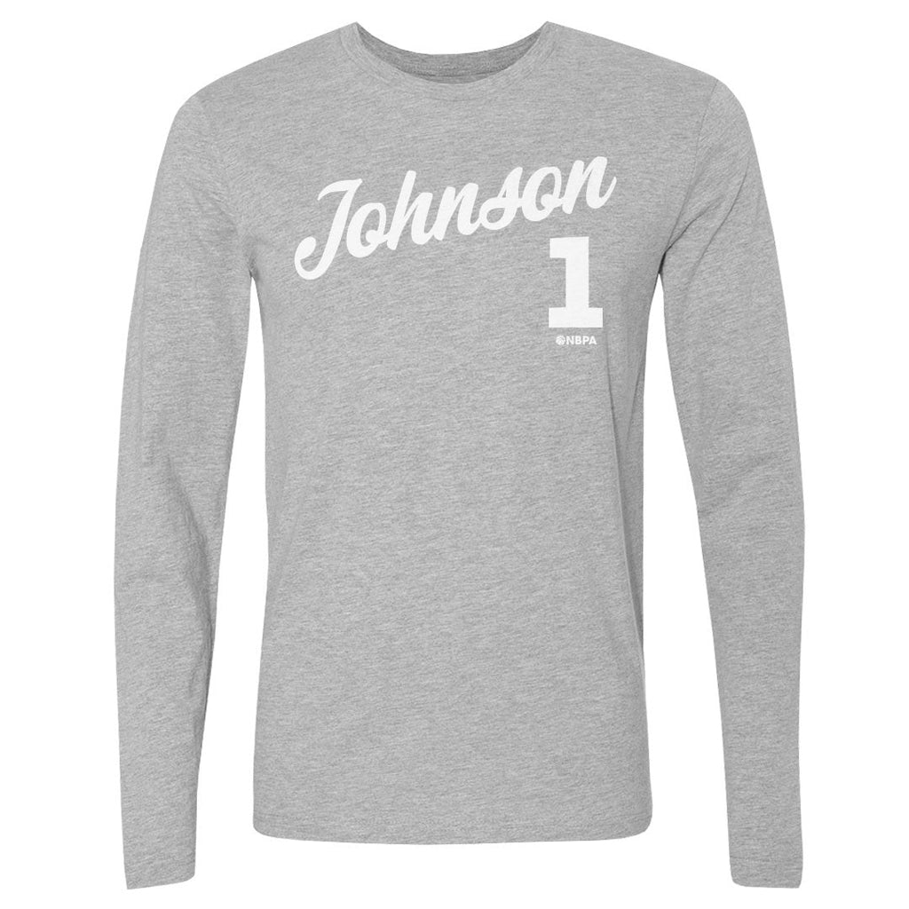 Jalen Johnson Atlanta Script WHT