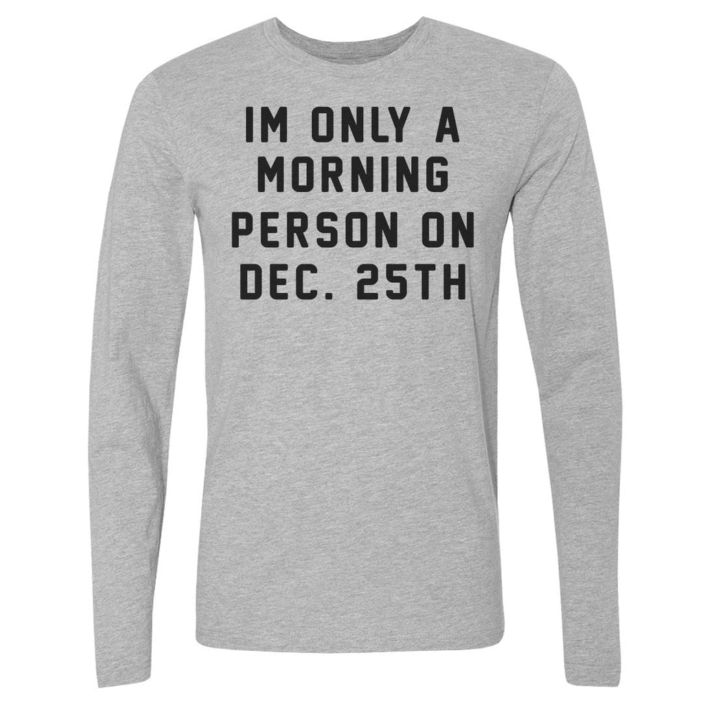 Christmas Morning Person On Christmas
