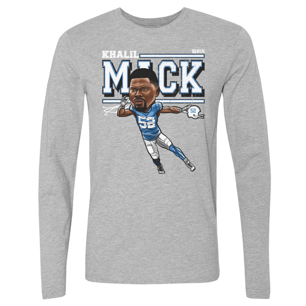 Khalil Mack Los Angeles C Cartoon WHT