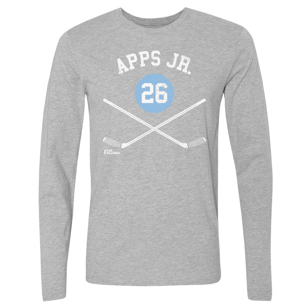 Syl Apps Jr. Pittsburgh 26 Sticks WHT