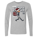 Aaron Judge New York Y Cartoon Santa Hat WHT