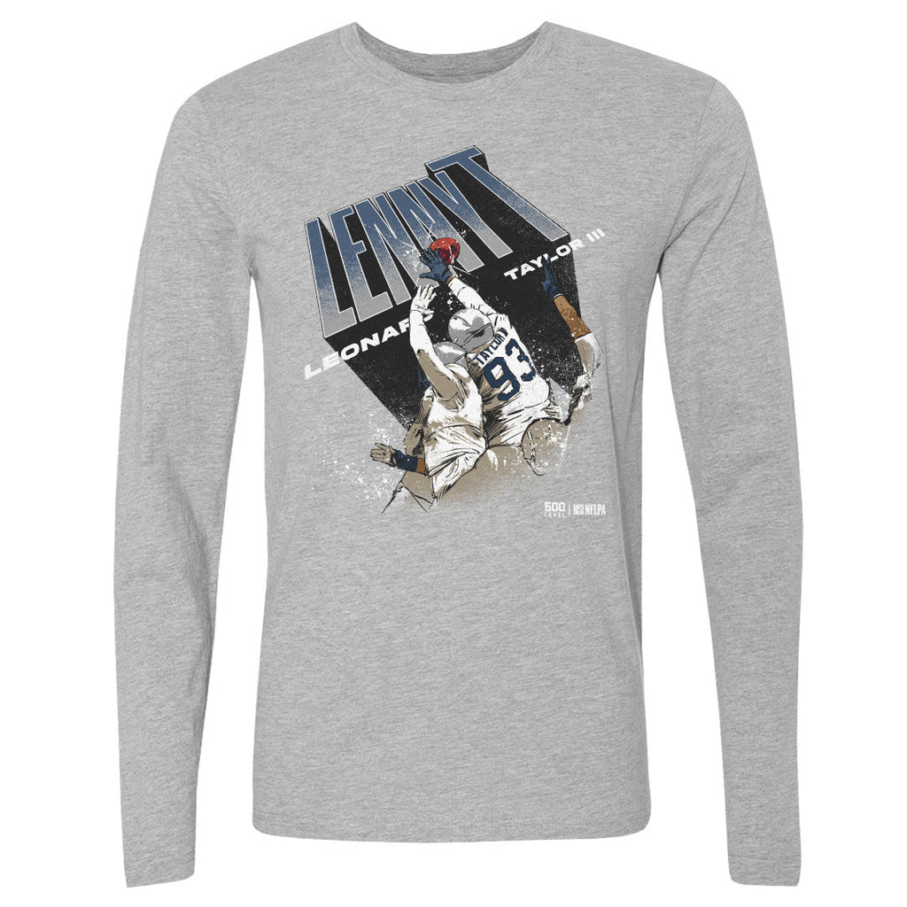 Leonard Taylor III New England Lenny T Block WHT