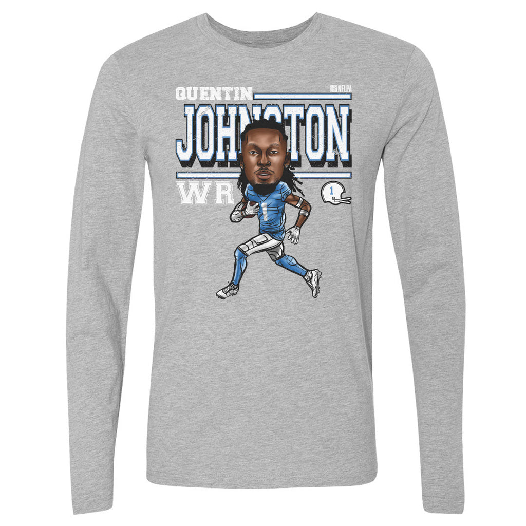 Quentin Johnston Los Angeles C Cartoon WHT