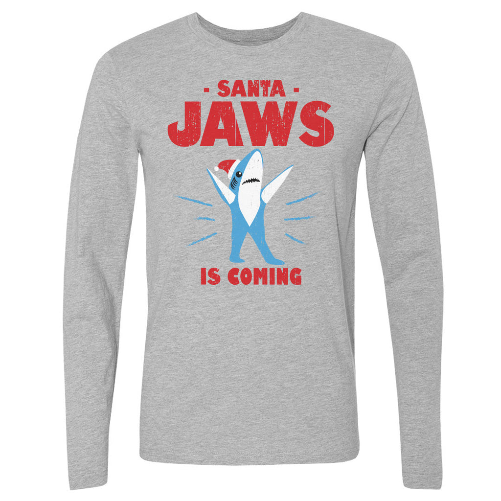 Christmas Santa Jaws WHT