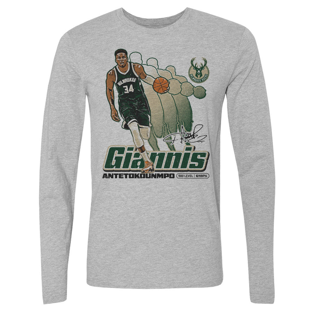 Giannis Antetokounmpo Milwaukee Bucks Retro