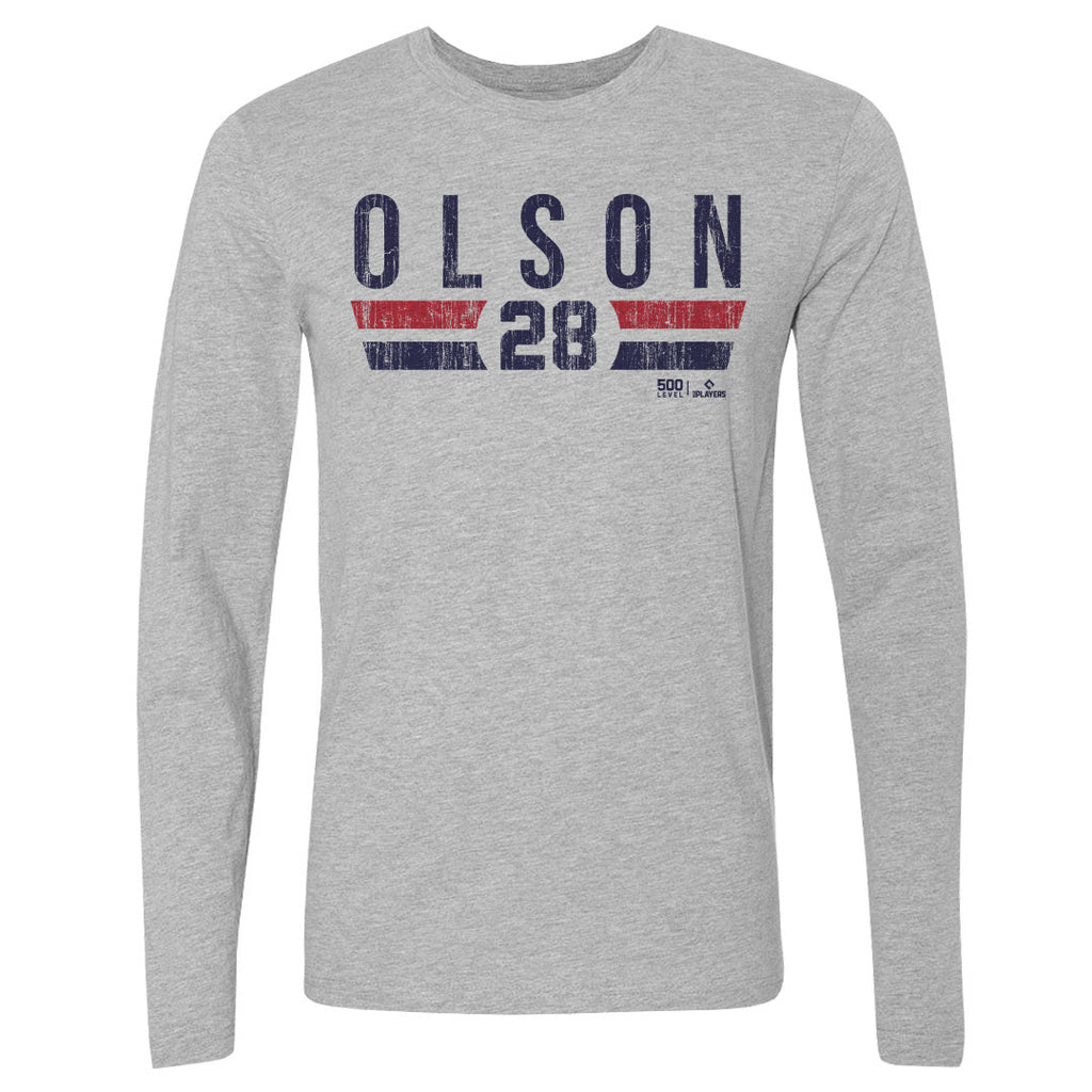 Matt Olson Atlanta Font