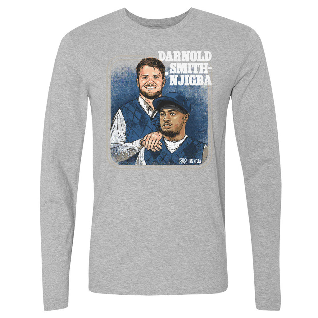 Sam Darnold & Jaxon Smith-Njigba Seattle Step Brothers WHT