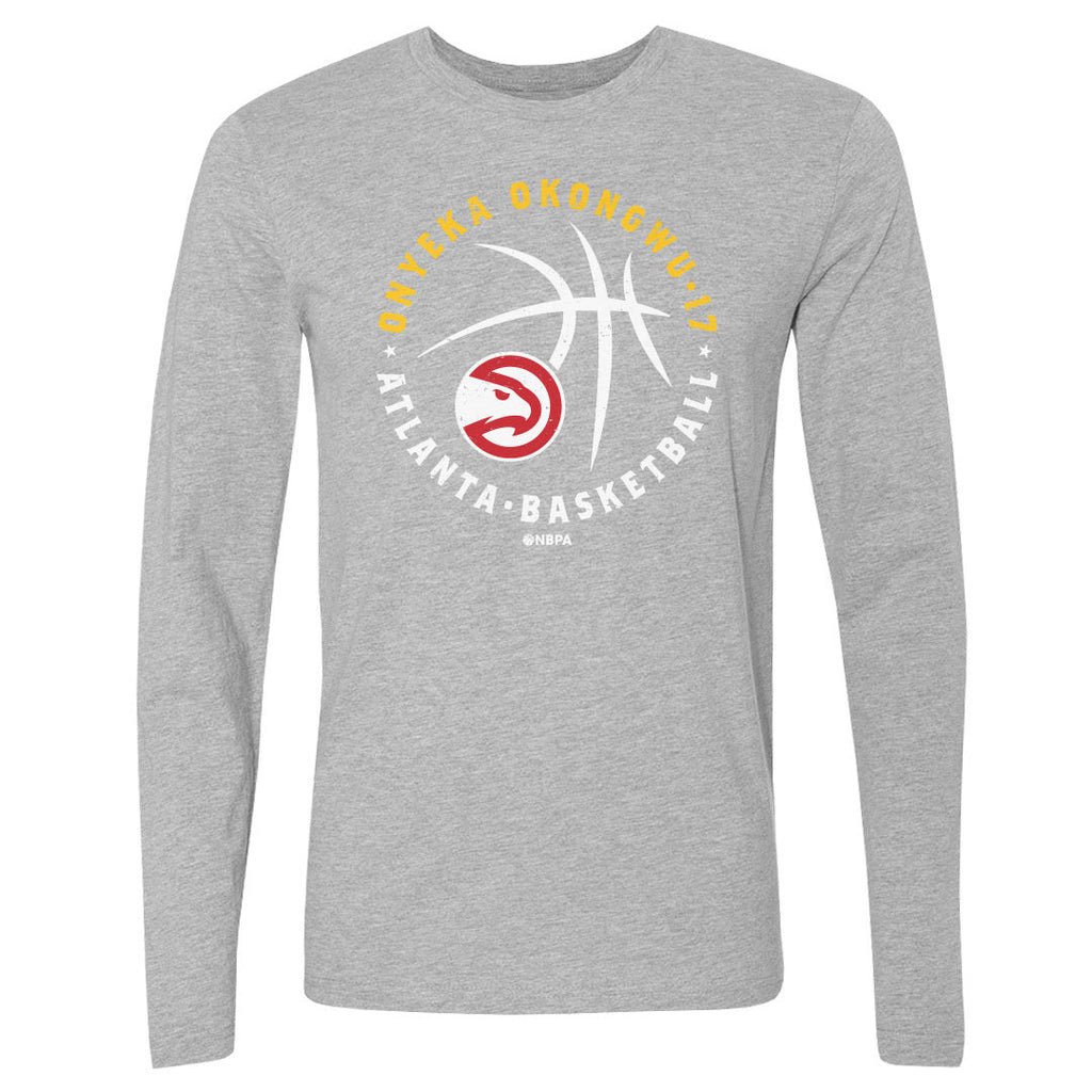 Onyeka Okongwu Atlanta Hawks Player Ball WHT