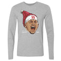 Patrick Mahomes Kansas City Portrait Santa Hat WHT