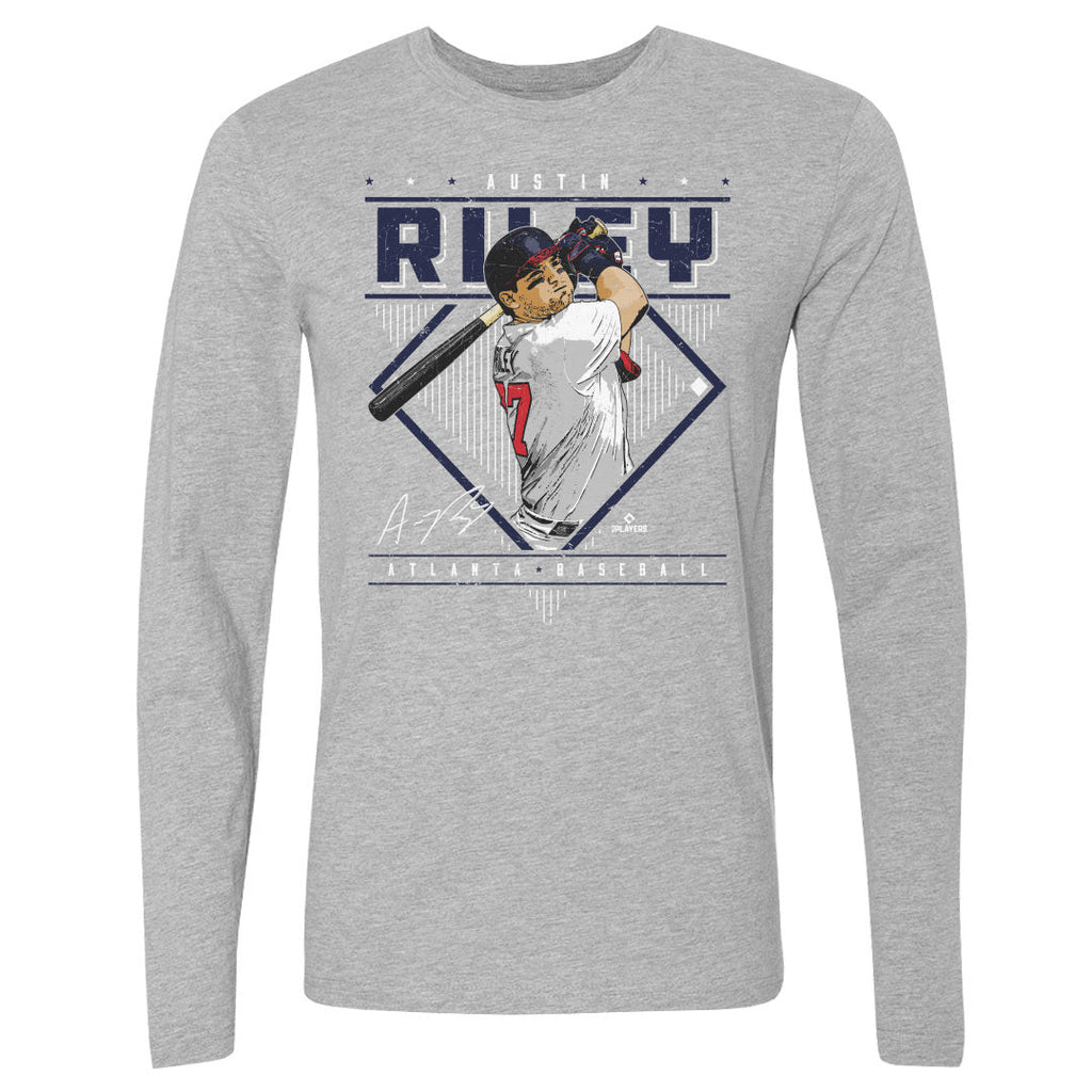 Austin Riley Atlanta Diamond Name WHT