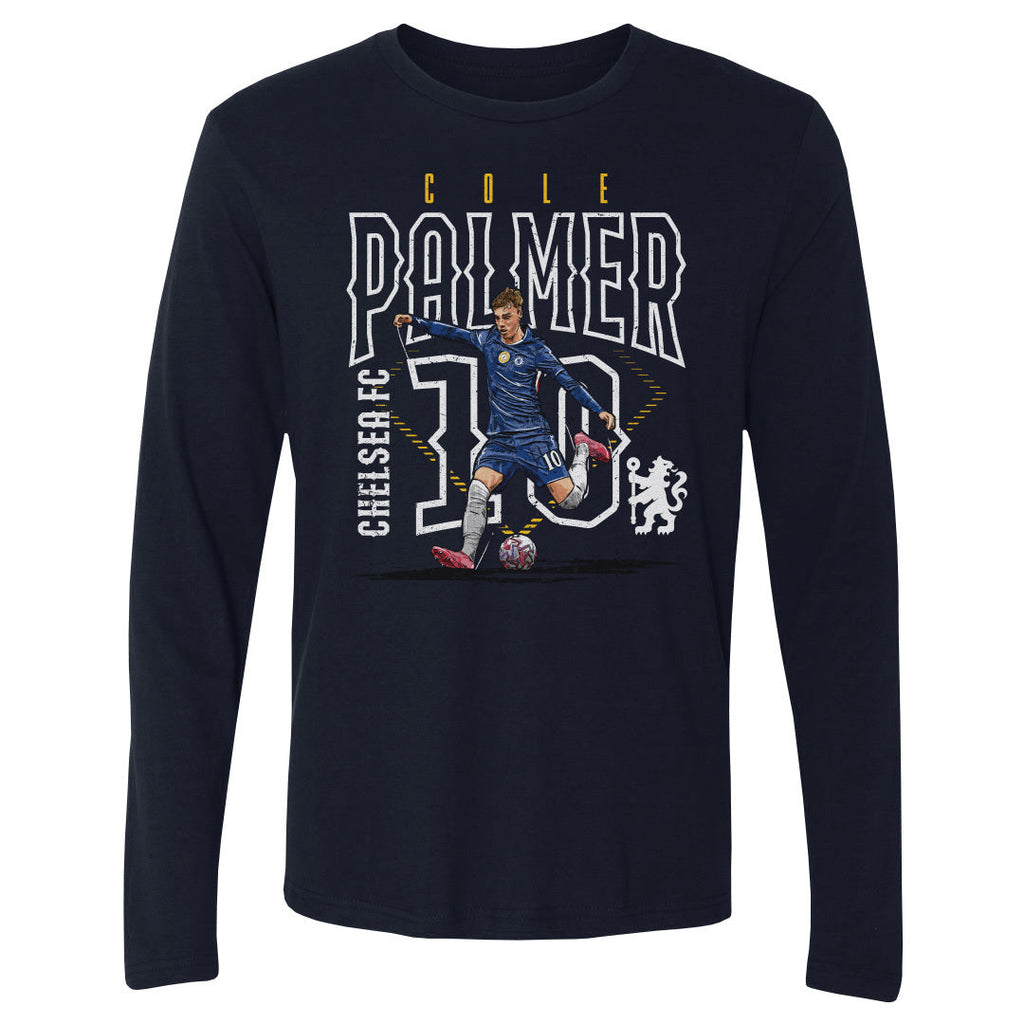 Cole Palmer Chelsea FC Outline Number WHT