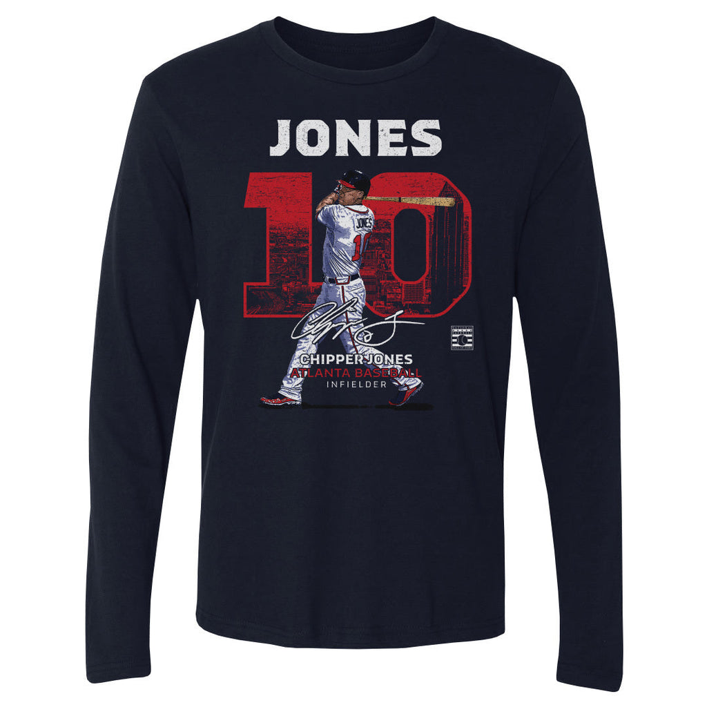 Chipper Jones Atlanta Throwback WHT