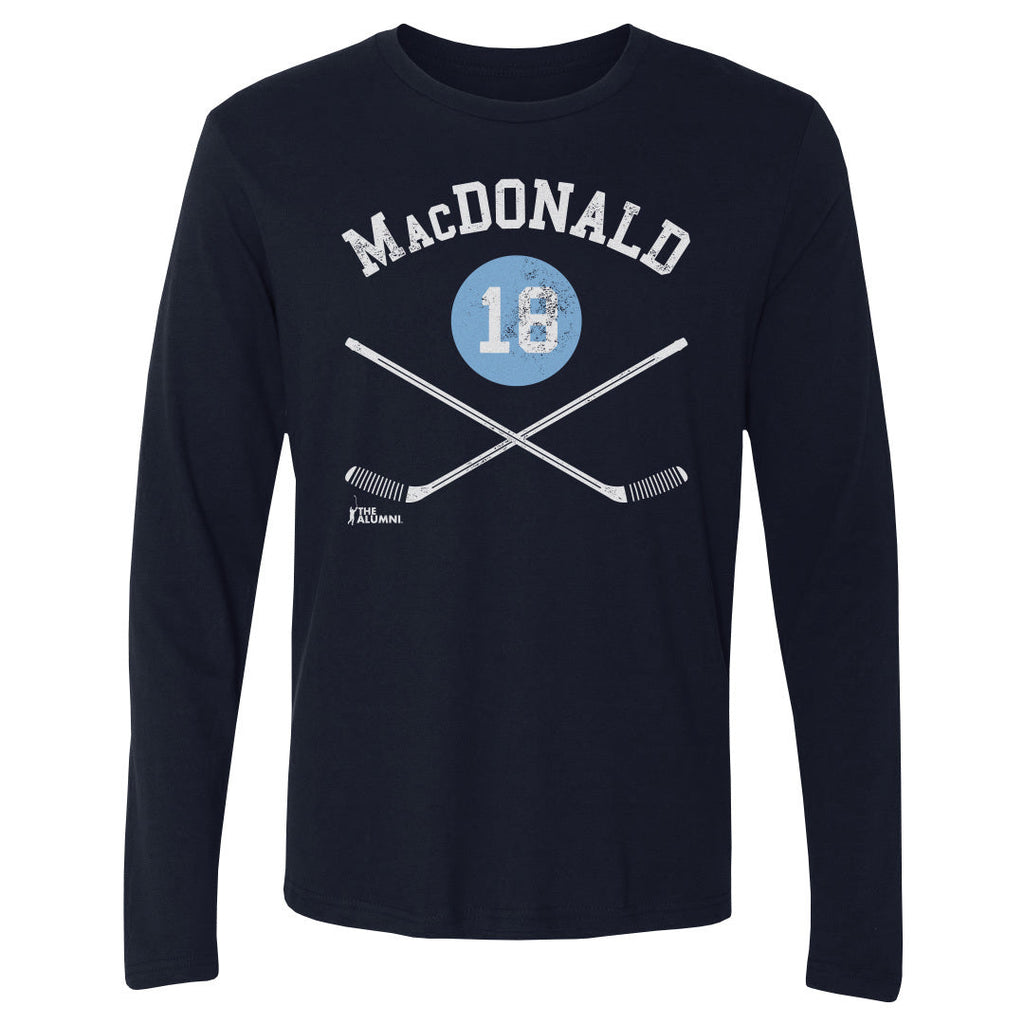 Lowell MacDonald Pittsburgh 18 Sticks WHT