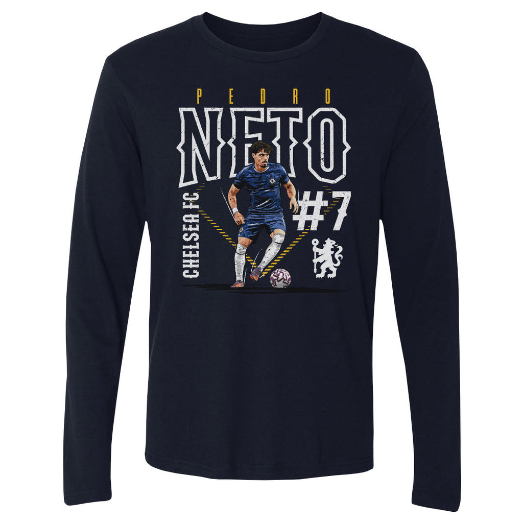 Pedro Neto Chelsea FC Outline Number WHT