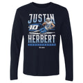 Justin Herbert Los Angeles C Slide WHT