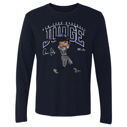 Aaron Judge New York Y Cartoon WHT