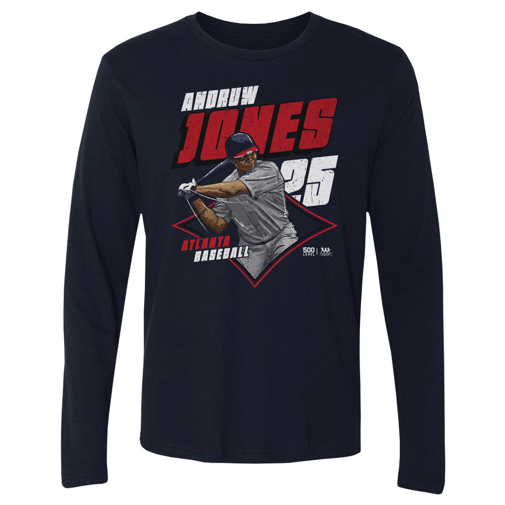 Andruw Jones Atlanta Diamond WHT