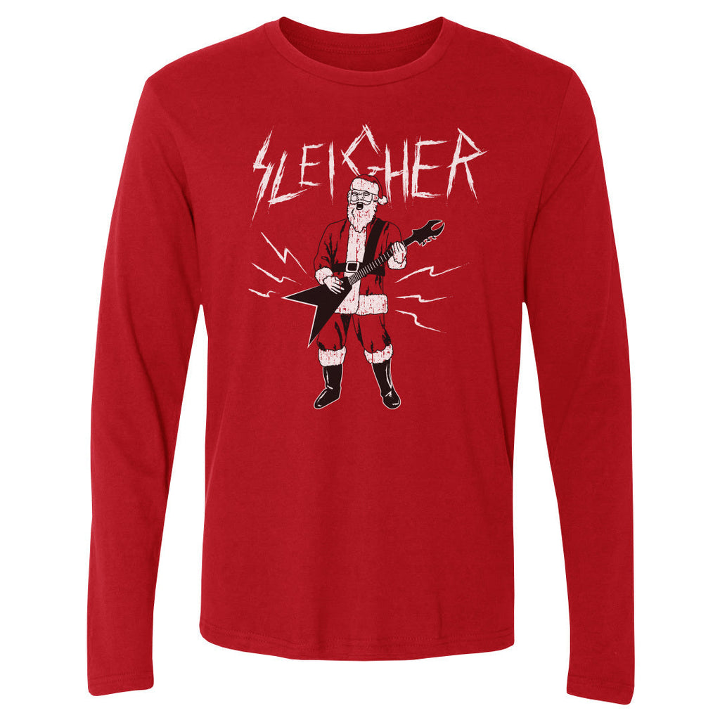 Christmas Sleigher Santa WHT