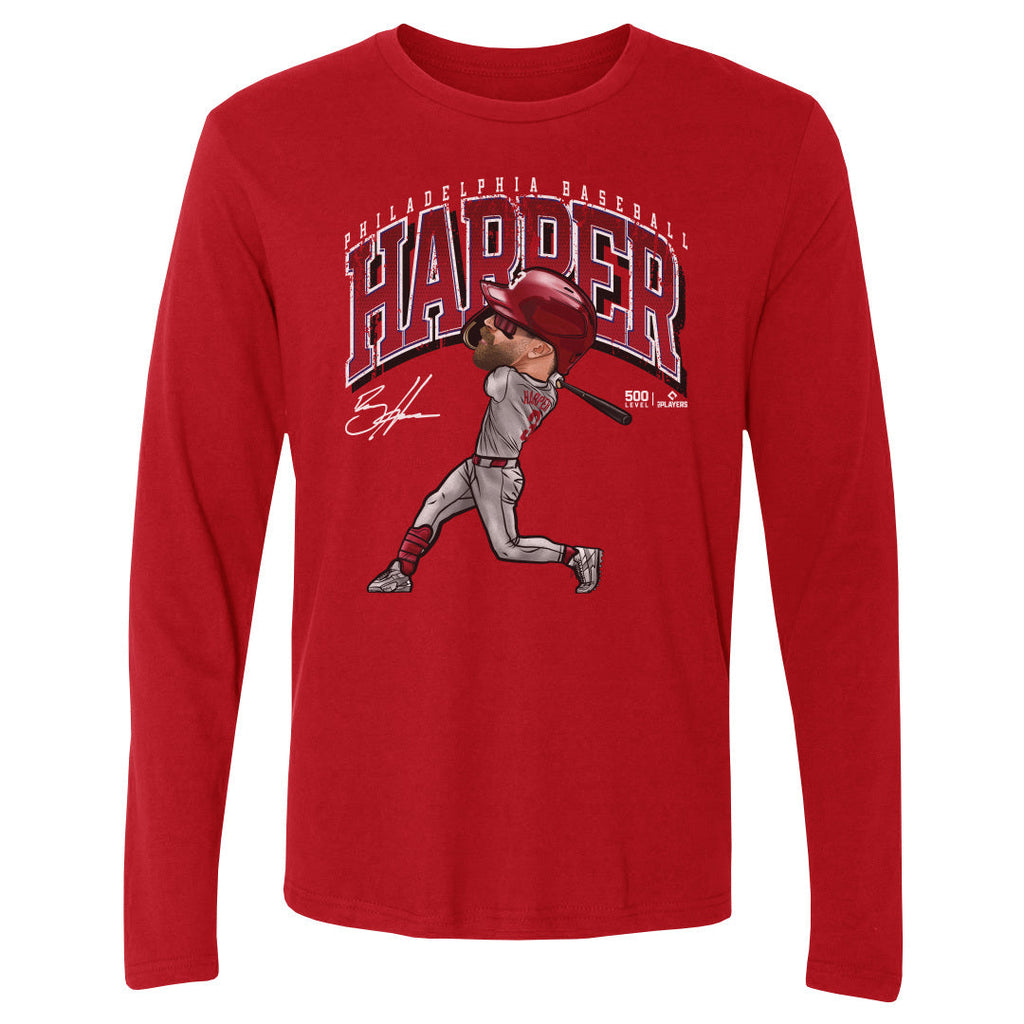 Bryce Harper Philadelphia Cartoon WHT