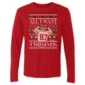 Travis Kelce Kansas City Ugly Sweater WHT