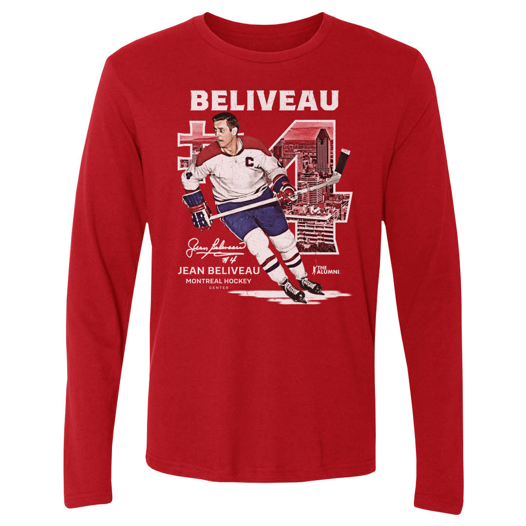 Jean Beliveau Montreal Throwback WHT