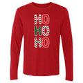 Christmas HO HO HO Stacked WHT