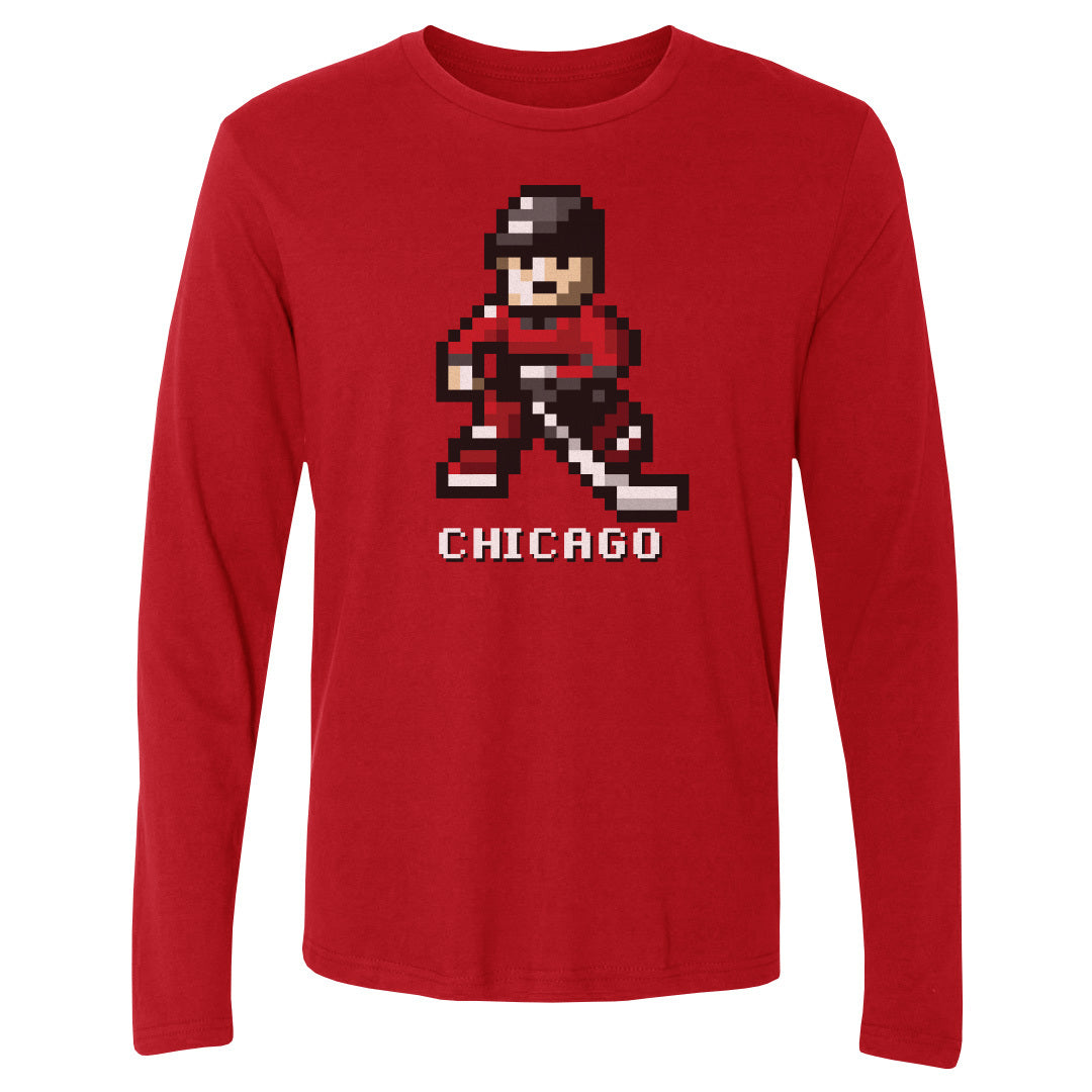 Chicago Hockey 8-bit WHT