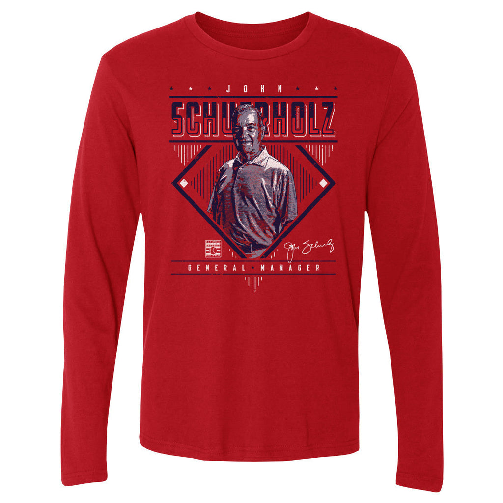 John Schuerholz Atlanta Diamond Name WHT