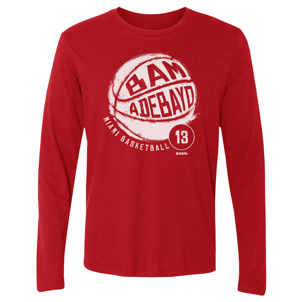 Bam Adebayo Miami Basketball WHT