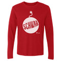 Kyle Schwarber Philadelphia Schwarbomb Vector WHT