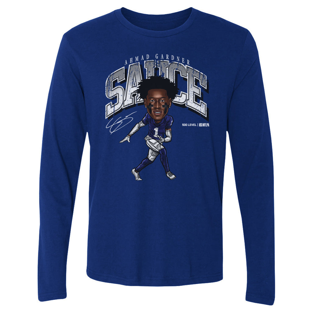 Sauce Gardner Indianapolis Cartoon WHT