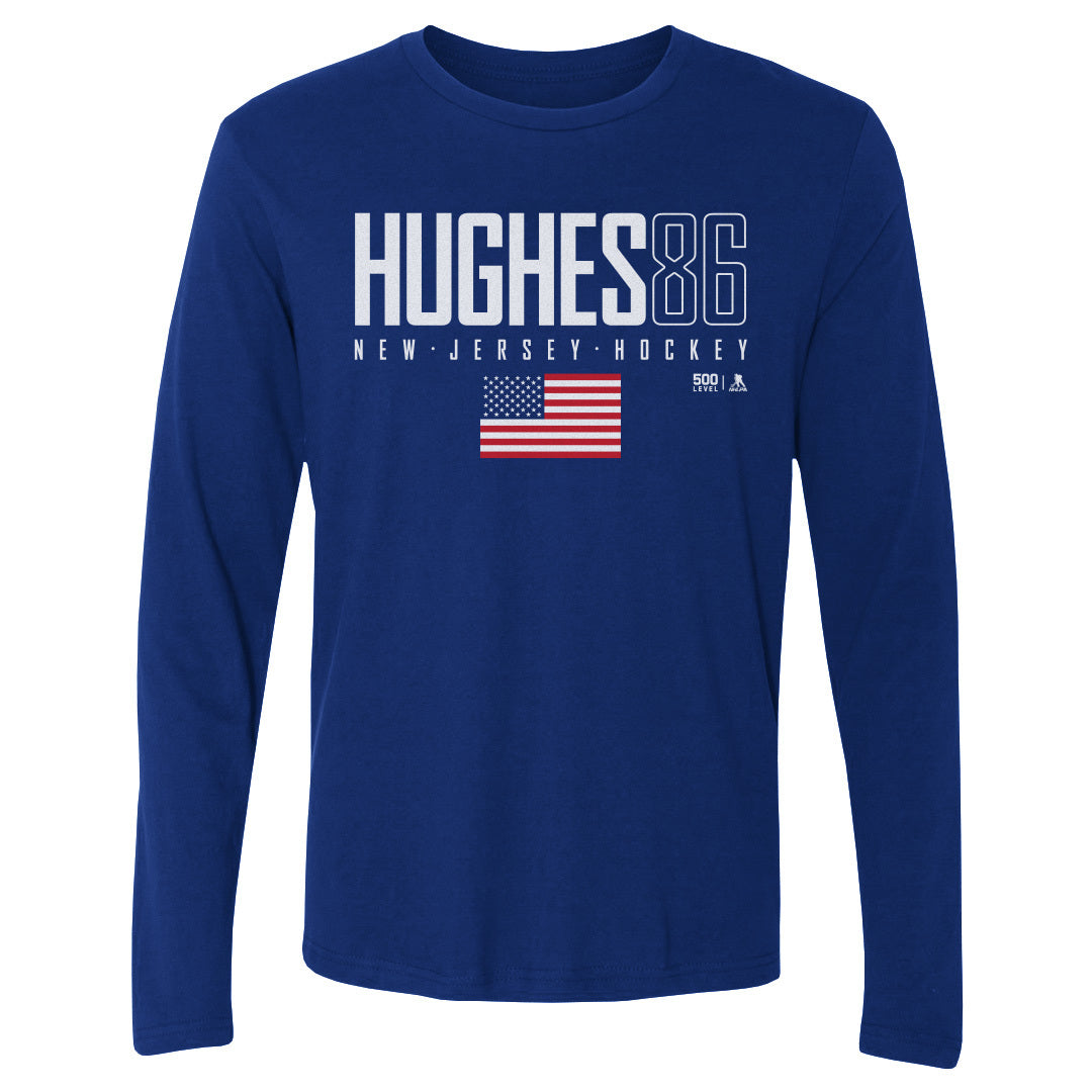 Jack Hughes New Jersey USA Elite WHT