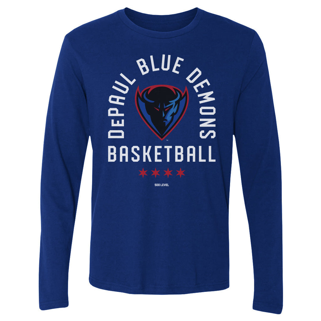 DePaul Blue Demons Basketball Arc WHT