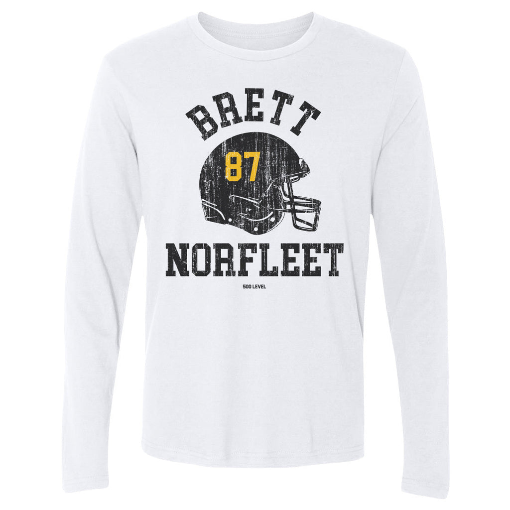 Brett Norfleet College Helmet Font