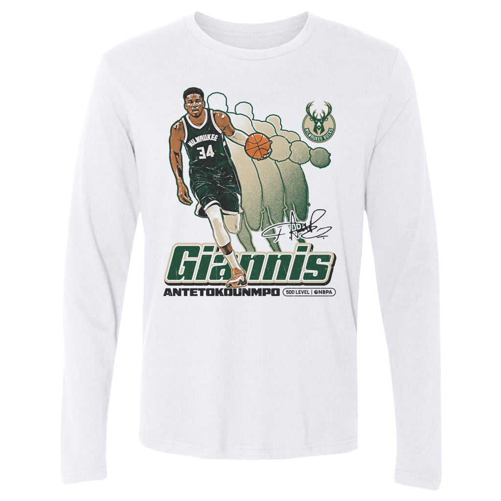 Giannis Antetokounmpo Milwaukee Bucks Retro