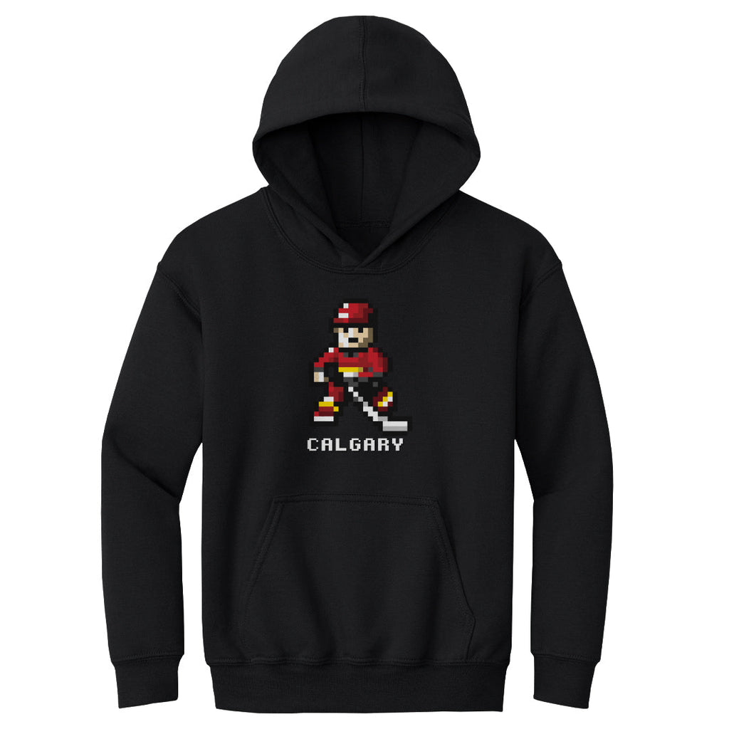 Calgary Hockey 8-bit WHT