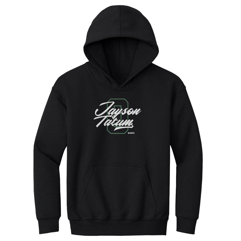 Jayson Tatum Boston Number Script WHT