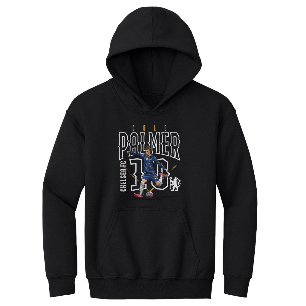 Cole Palmer Chelsea FC Outline Number WHT