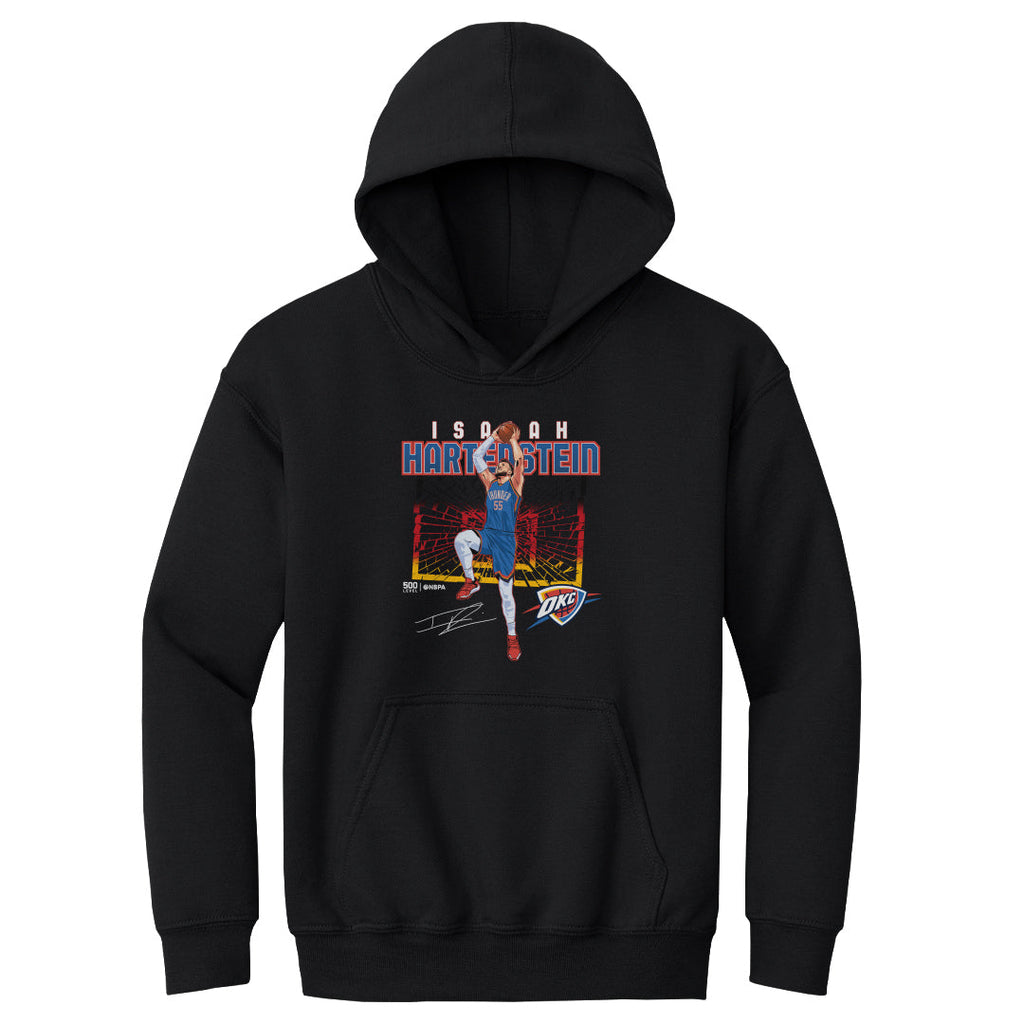 Isaiah Hartenstein Oklahoma City Thunder Shattered Flag WHT