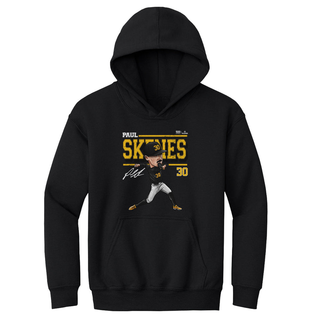Paul Skenes Pittsburgh Cartoon WHT