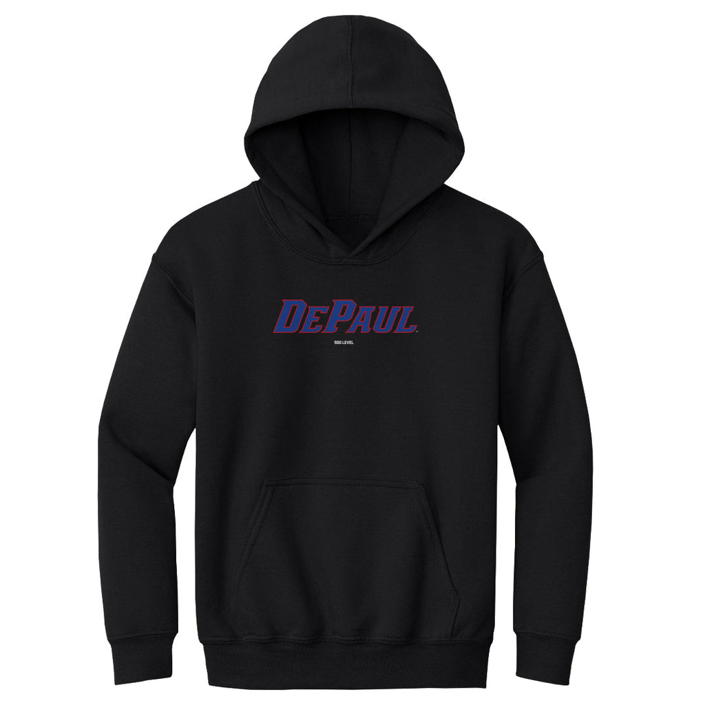 DePaul Blue Demons Wordmark WHT