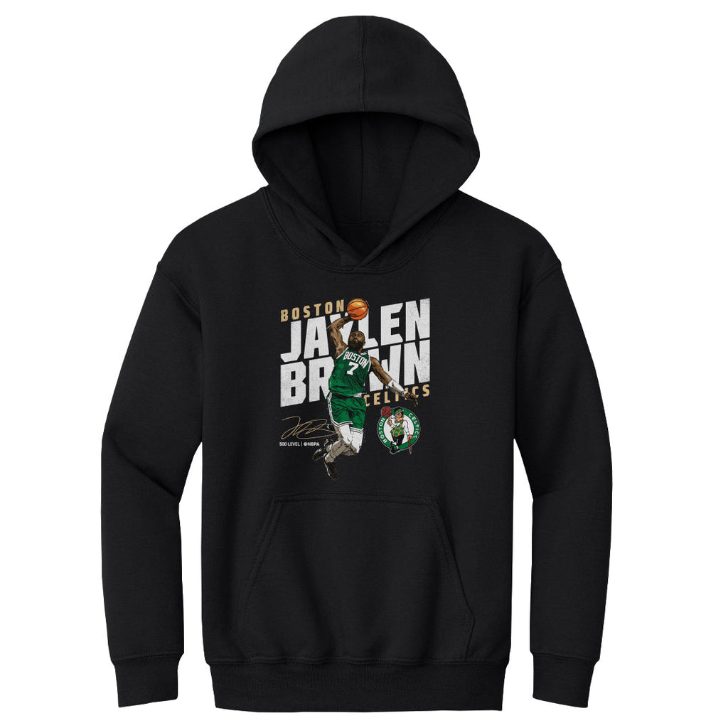 Jaylen Brown Boston Celtics Slant WHT